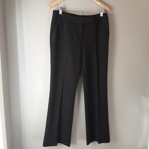 Liz Clairborne Axcess Black Stretch Dress Mid-Rise Pants Size 6
